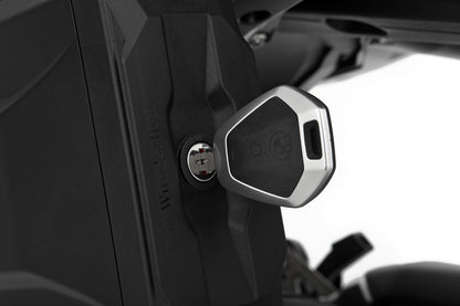 Wunderlich tool box for models with Vario case mounts - black - For original BMW keys