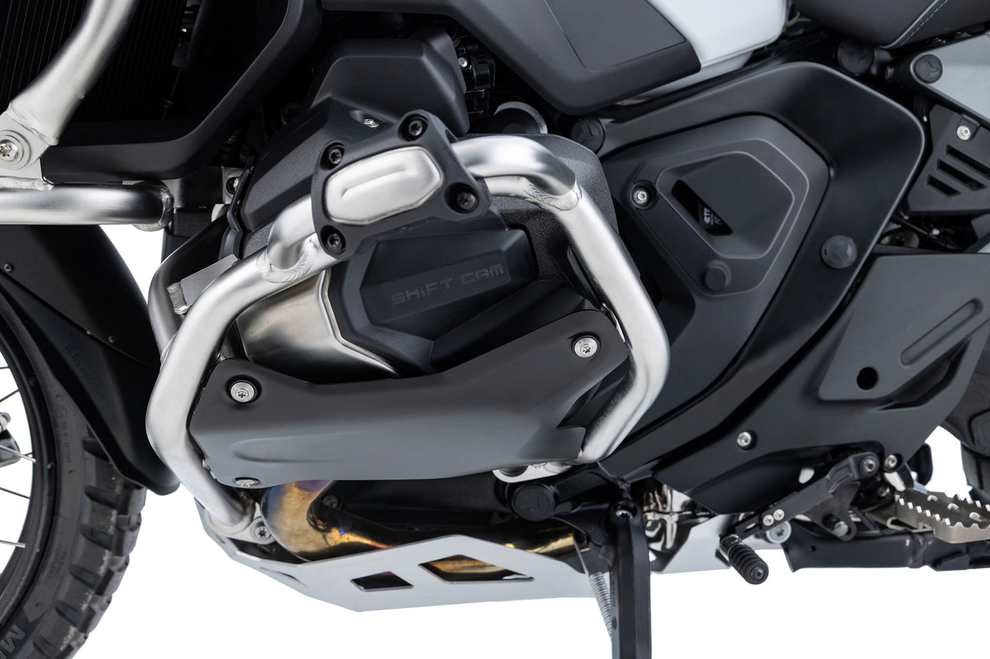 Adapter kit for the original BMW engine protection bar R 1300 GS and GS Adventure