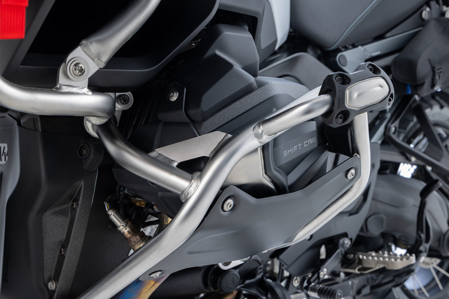 Adapter kit for the original BMW engine protection bar R 1300 GS and GS Adventure