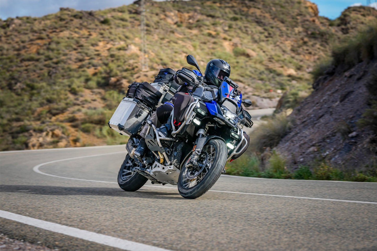Adapter kit for the original BMW engine protection bar R 1300 GS and GS Adventure