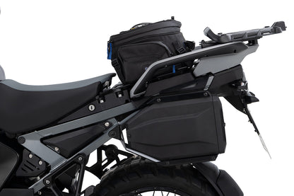 Toolbox for R 1300 GS Adv with EXTREME luggage rack / without original BMW luggage mounts - For original BMW keys - black