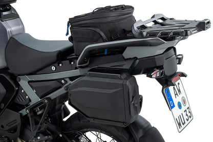 Toolbox for R 1300 GS Adv with EXTREME luggage rack / without original BMW luggage mounts - For original BMW keys - black