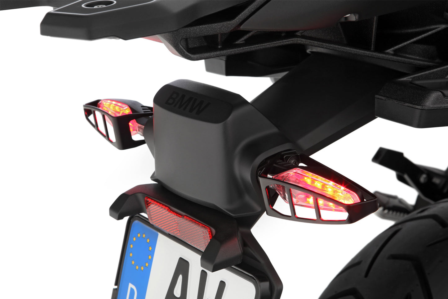 Indicator protection bar for LED multifunctional indicator - black set