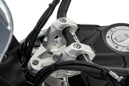 Wunderlich ERGO+ handlebar riser R 1300 GS - silver