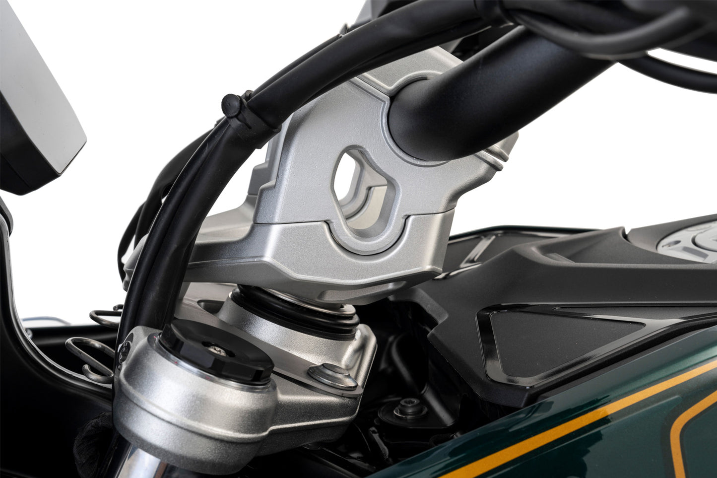 Wunderlich ERGO+ handlebar riser R 1300 GS - silver