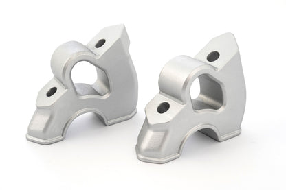 Wunderlich ERGO+ handlebar riser R 1300 GS - silver