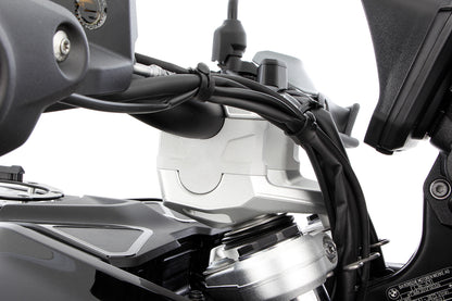 Wunderlich handlebar riser ERGO - silver - 40mm