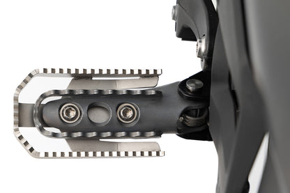 Footrest enlargement ULTIMATE - silver