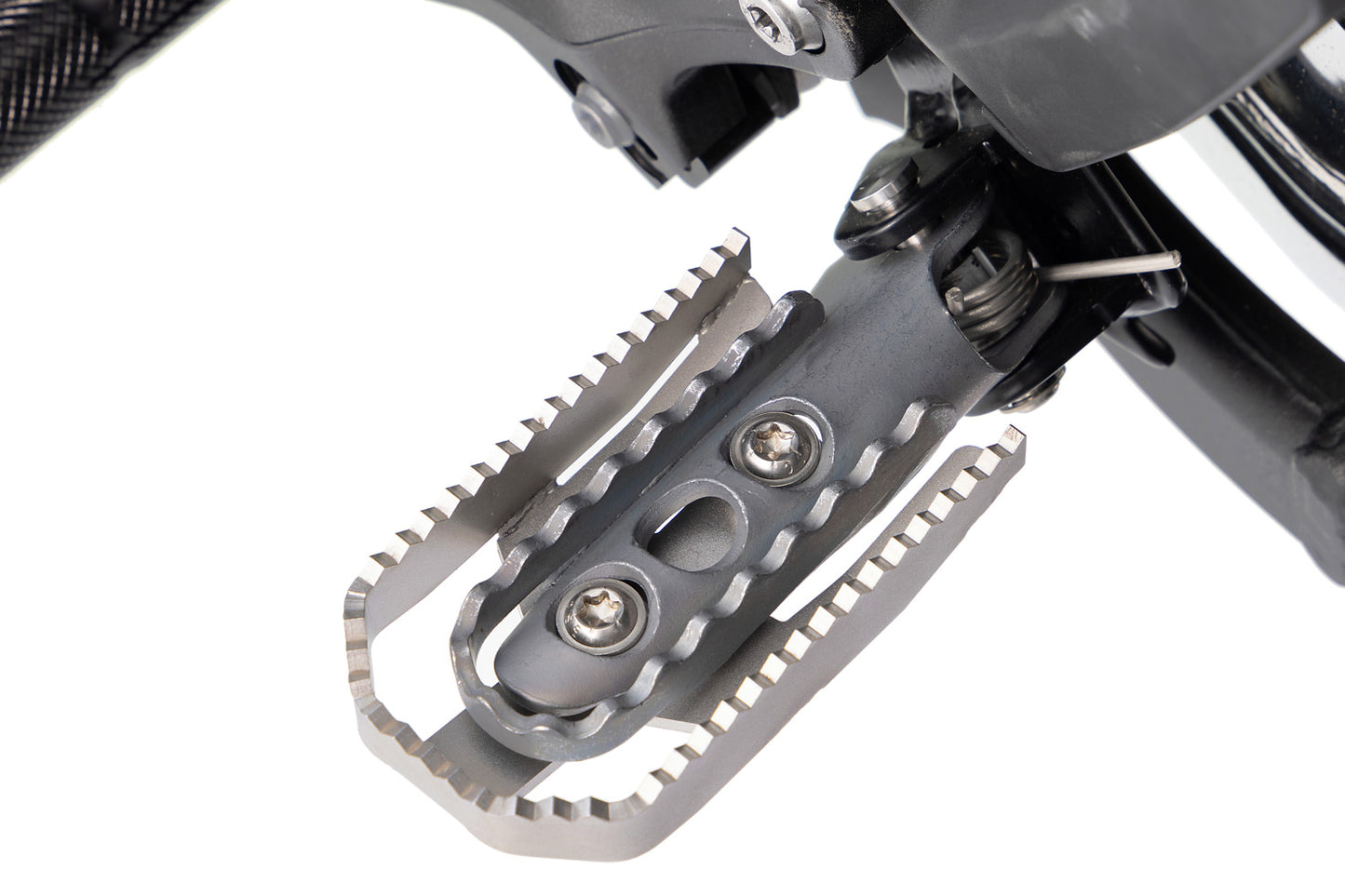 Footrest enlargement ULTIMATE - silver