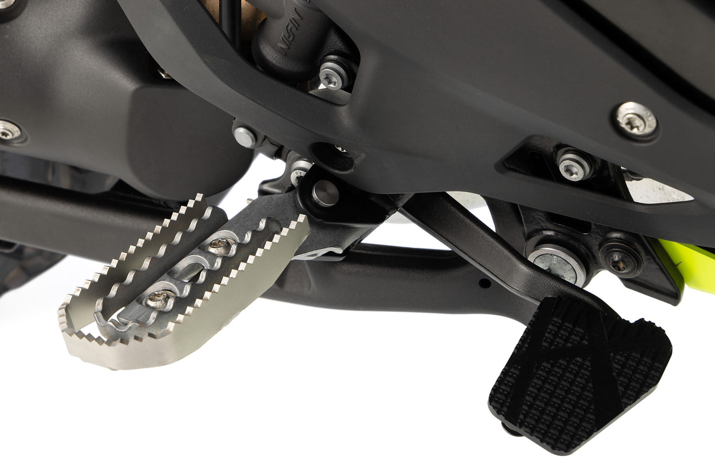 Footrest enlargement ULTIMATE - silver