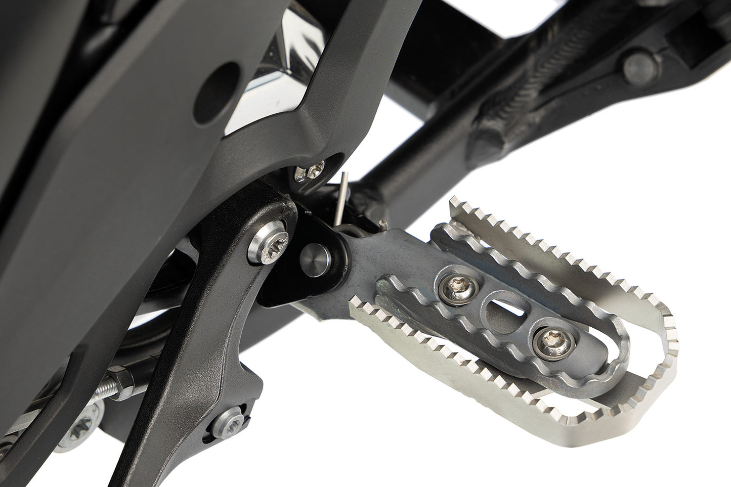 Footrest enlargement ULTIMATE - silver