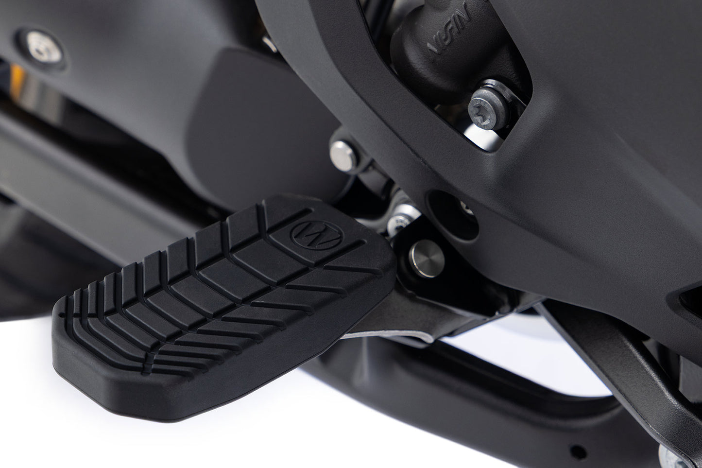 Footrest enlargement ROAD - black