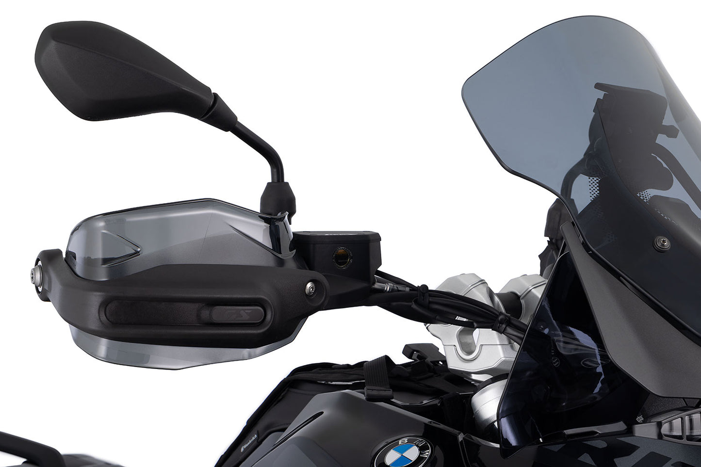 Wunderlich Hand Protector Extension ERGO BMW R 1300 GS and GS Adventure - smoked grey