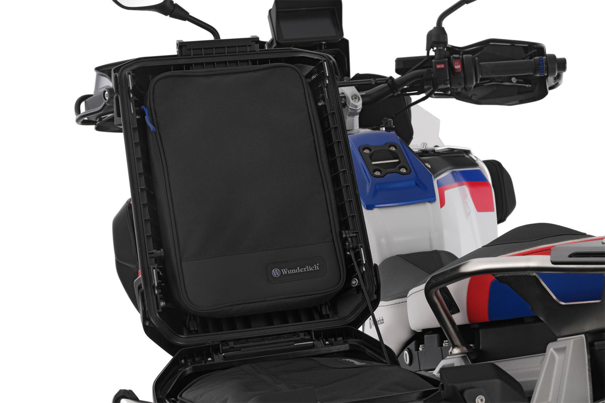 Inner lid bag for BMW aluminium cases R 1300 GS (+Adventure) - set - black