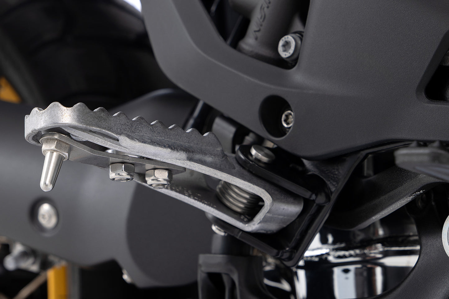 Lean angle indicators for the original footrests R 1300 GS - Set - stainless steel