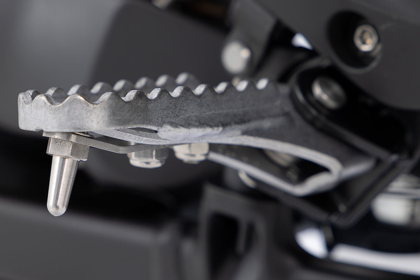 Lean angle indicators for the original footrests R 1300 GS - Set - stainless steel