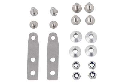 Lean angle indicators for the original footrests R 1300 GS - Set - stainless steel