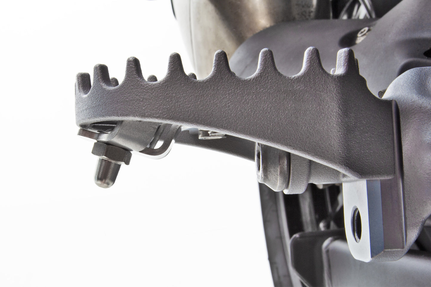 Lean angle indicators for the original Enduro footrests R 1300 GS - Set - stainless steel