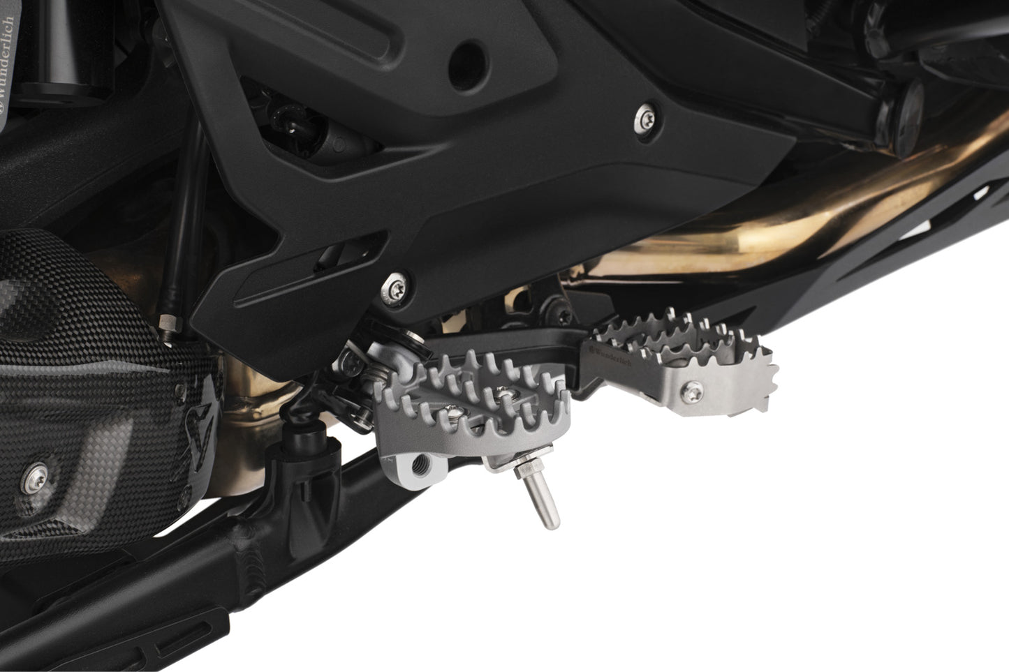 Lean Angle Indicator for Original BMW Enduro Footrests R 1300 GS Adventure - Set - stainless steel