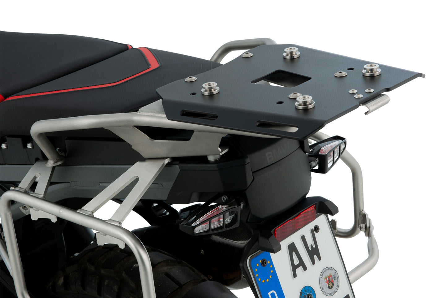 Top Case Rack EXTREME R 1300 GS Adventure - black-silver