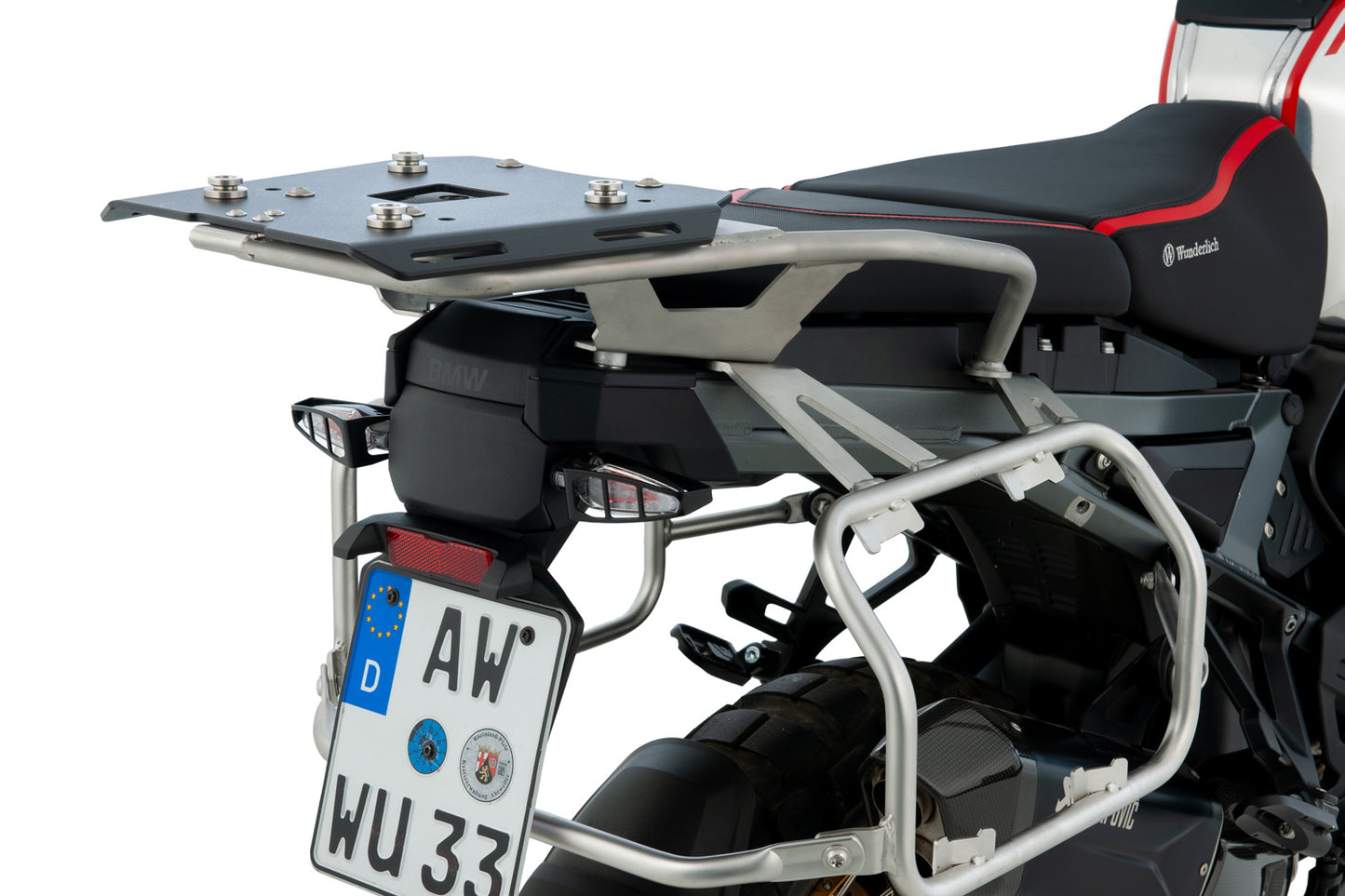 Top Case Rack EXTREME R 1300 GS Adventure - black-silver