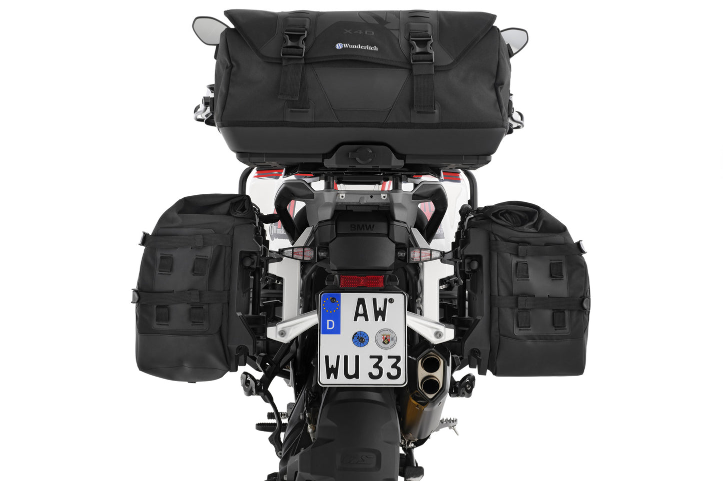 Pannier rack X-RACK light DirectLock R 1300 GS Adventure - black