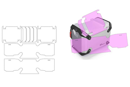 Protection Film Set for Aluminium Cases PremiumShield R 1300 GS + Adv.