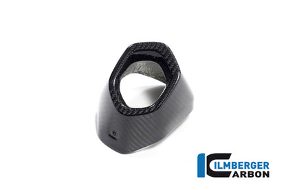 Ilmberger Rear exhaust heat shield R 1300 GS + Adventure - carbon - glossy