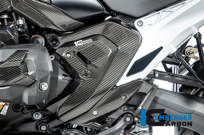 Ilmberger Frame cover R 1300 GS + Adventure - left - carbon - glossy