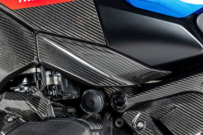 Ilmberger Tank cover bottom R 1300 GS - left - carbon - glossy