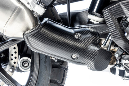 Ilmberger exhaust heat shield bottom R 1300 GS (Adventure) - carbon - matt