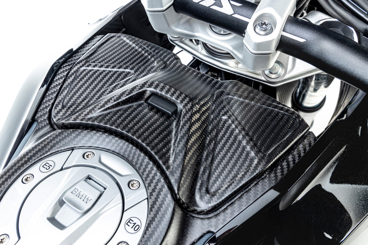 Ilmberger Upper tank cover R 1300 GS - carbon - matt