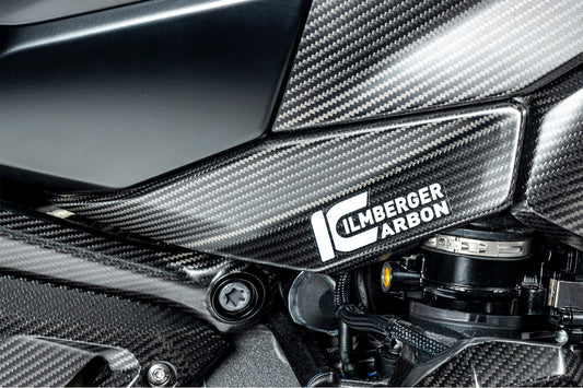 Ilmberger tank cover bottom R 1300 GS - right - carbon - matt