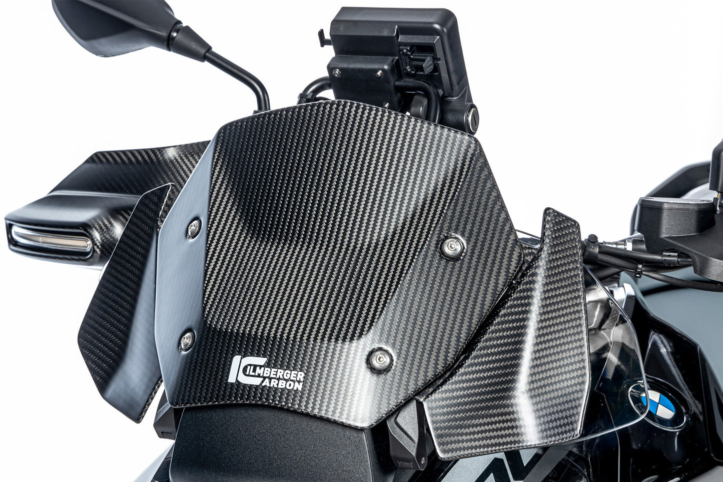Ilmberger Wind deflector R 1300 GS (Adventure) - left - carbon - matt