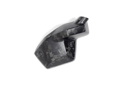 Ilmberger injector cover R 1300 GS + Adventure - left - Black Diamond Carbon - matt