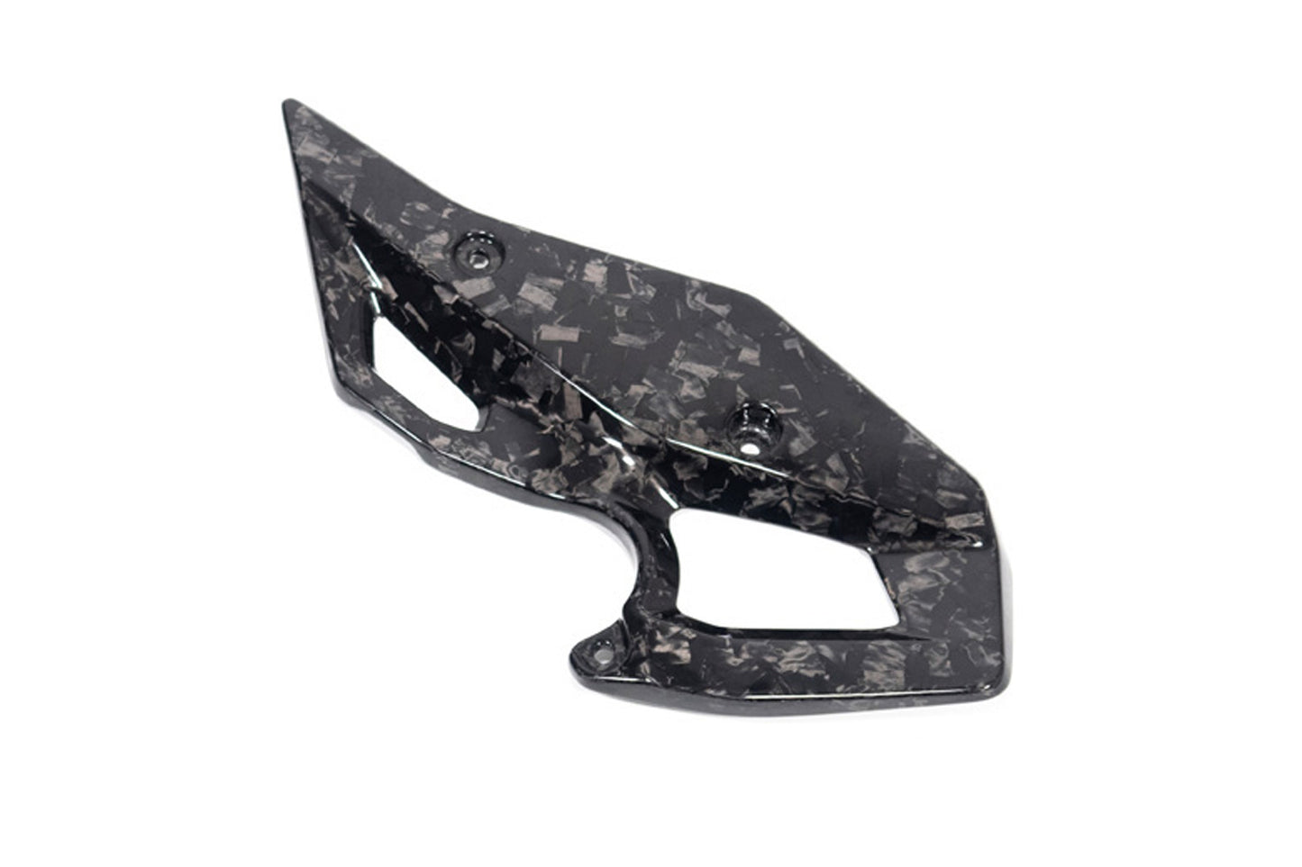 Ilmberger Heel guard R 1300 GS - left - Black Diamond Carbon - glossy