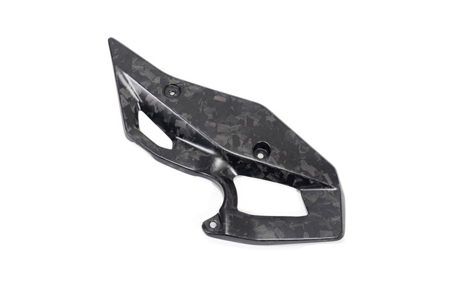 Ilmberger Heel guard R 1300 GS (Adventure) - left - Black Diamond Carbon - matt