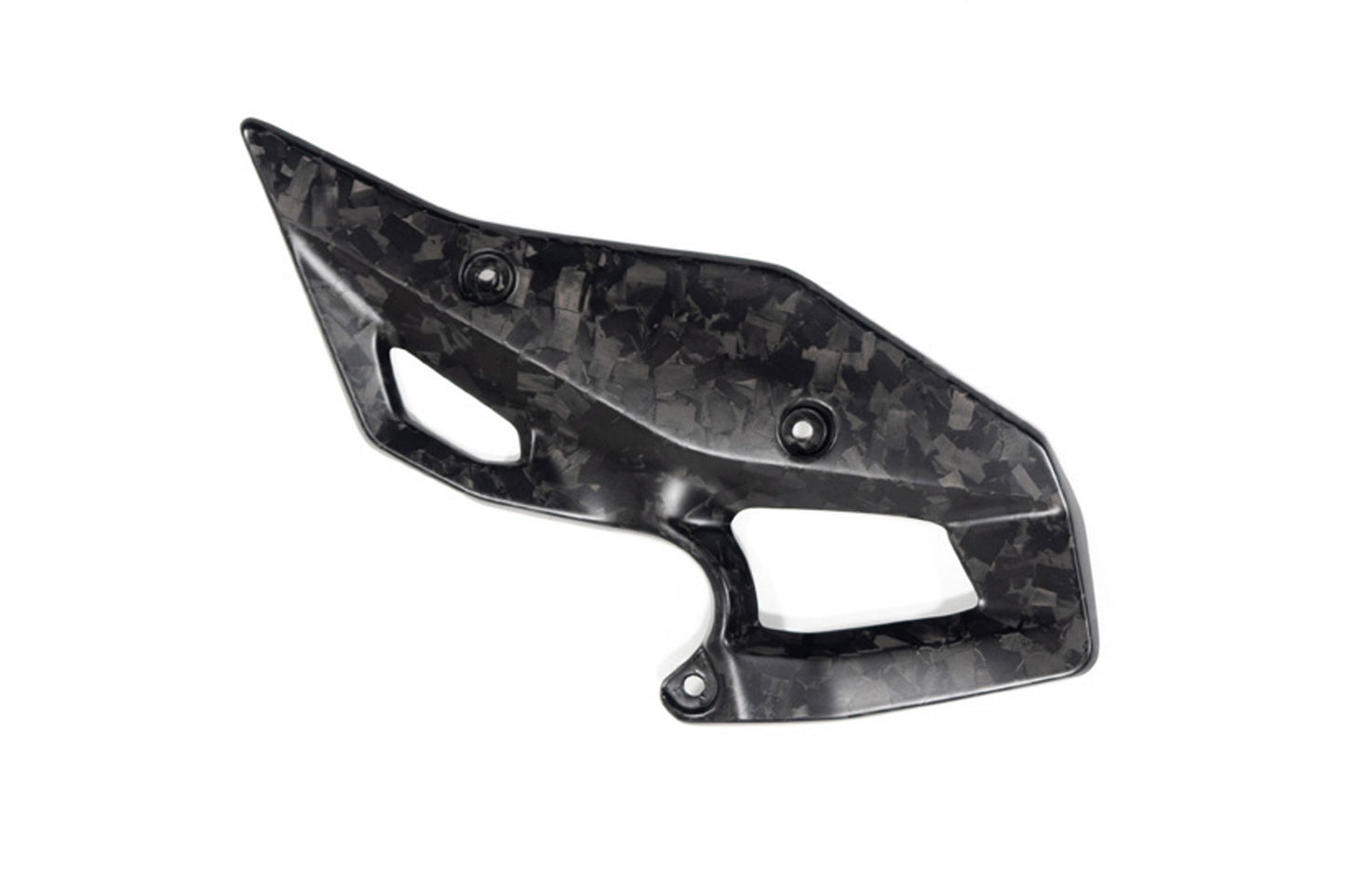 Ilmberger Heel guard R 1300 GS (Adventure) - left - Black Diamond Carbon - matt