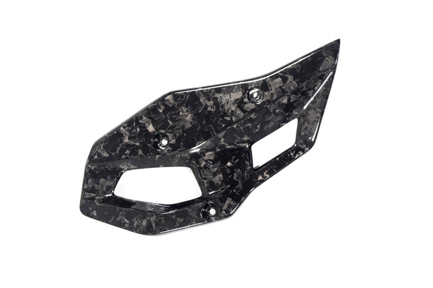Ilmberger Heel guard R 1300 GS - right - Black Diamond Carbon - glossy