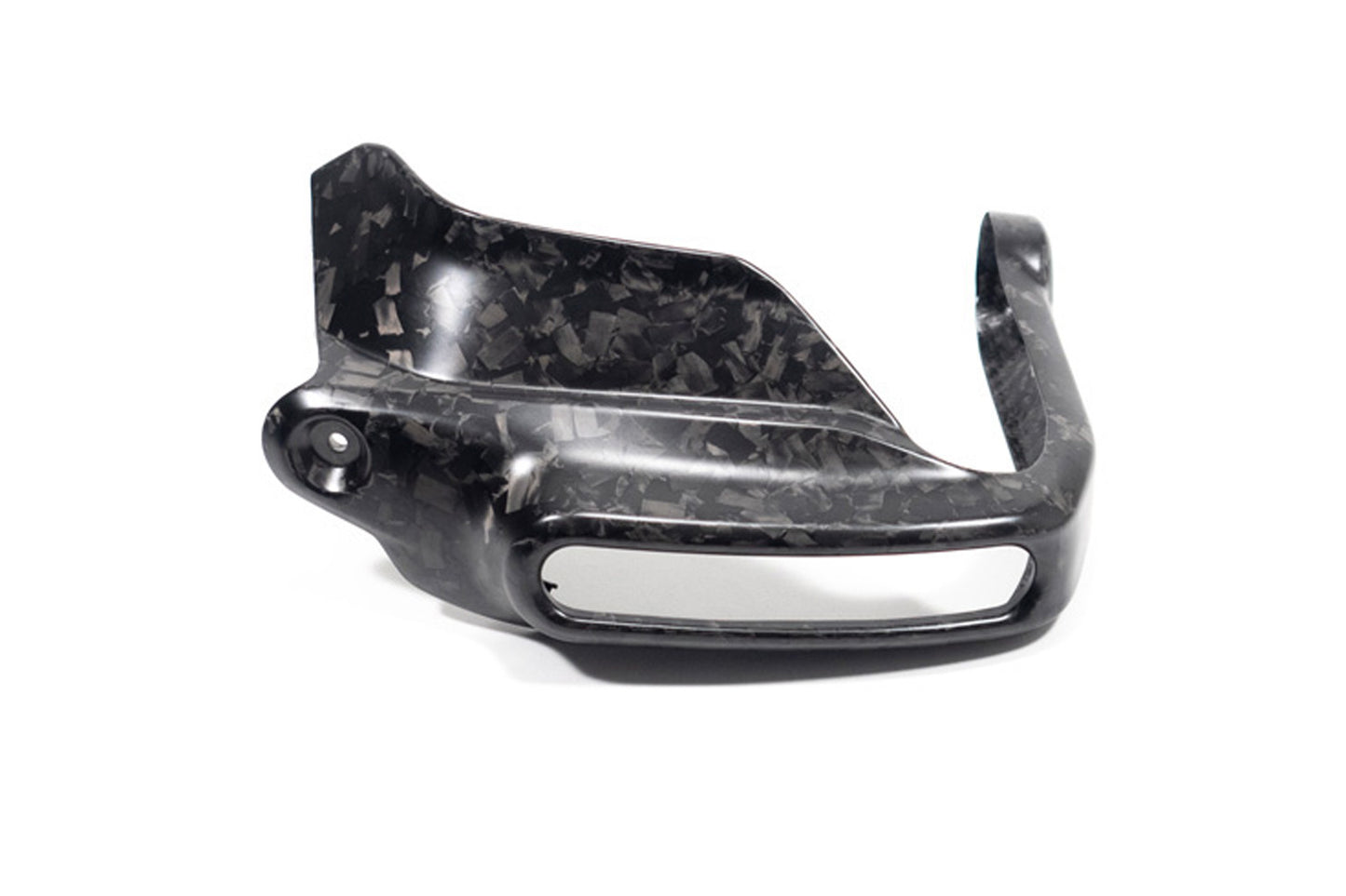 Ilmberger Hand protector with indicator mount R 1300 GS (Adventure) - left - Black Diamond Carbon - matt