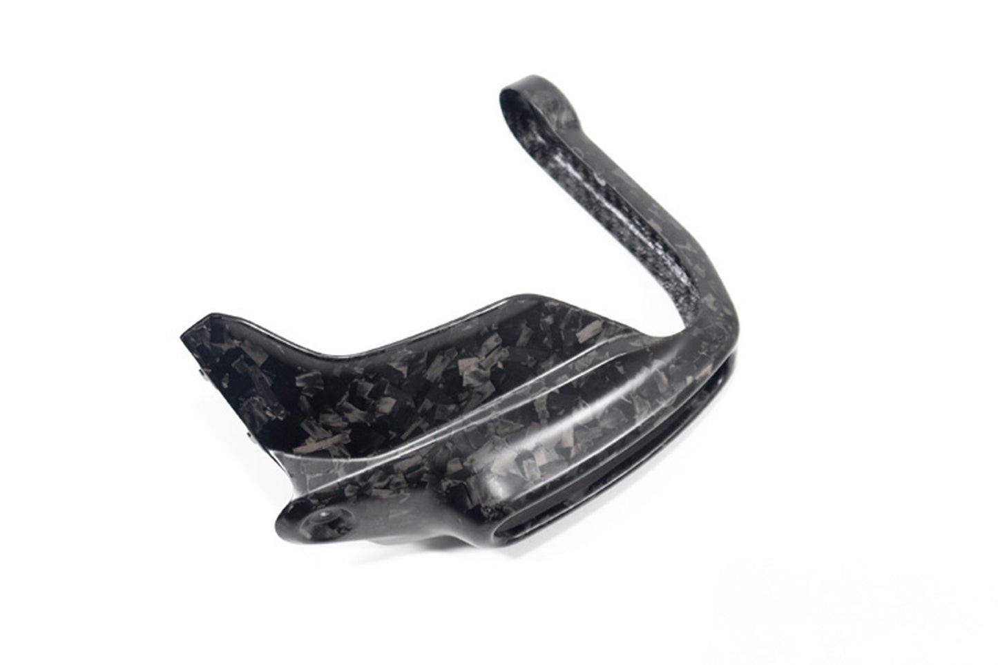 Ilmberger Hand protector with indicator mount R 1300 GS (Adventure) - left - Black Diamond Carbon - matt