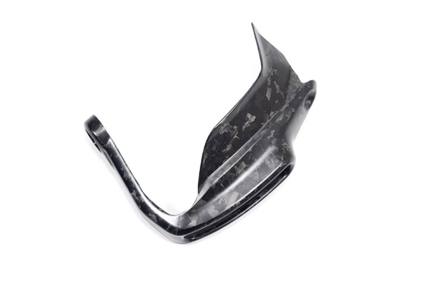 Ilmberger Hand protector with indicator mount R 1300 GS (Adventure) - right - Black Diamond Carbon - matt