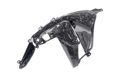 Ilmberger air outlet cover R 1300 GS - left - Black Diamond Carbon - glossy