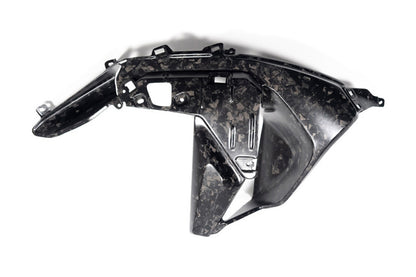 Ilmberger air outlet cover R 1300 GS - left - Black Diamond Carbon - matt