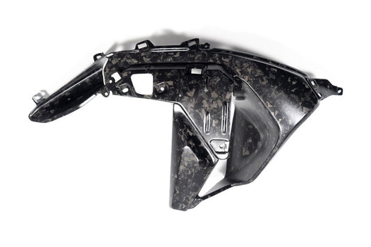 Ilmberger air outlet cover R 1300 GS - left - Black Diamond Carbon - matt