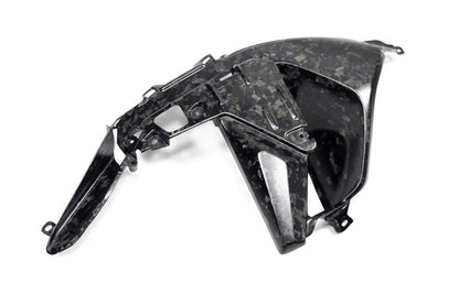 Ilmberger air outlet cover R 1300 GS - left - Black Diamond Carbon - matt