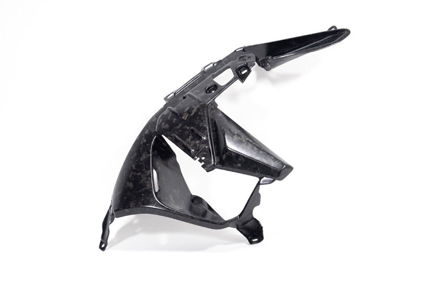 Ilmberger air outlet cover R 1300 GS - right - Black Diamond Carbon - matt