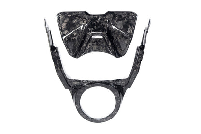 Ilmberger Upper tank cover R 1300 GS - Black Diamond Carbon - glossy