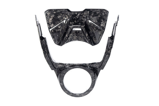 Ilmberger Upper tank cover R 1300 GS - Black Diamond Carbon - glossy