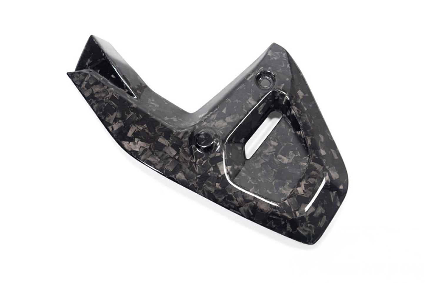 Ilmberger frame triangle cover R 1300 GS + Adventure - left - Black Diamond Carbon - glossy